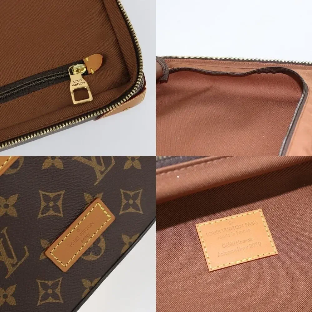 Louis Vuitton Monogram Soft Trunk Backpack MM Brown